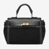 Mac Douglas - Sac à main suédine Cléo Stockholm noir